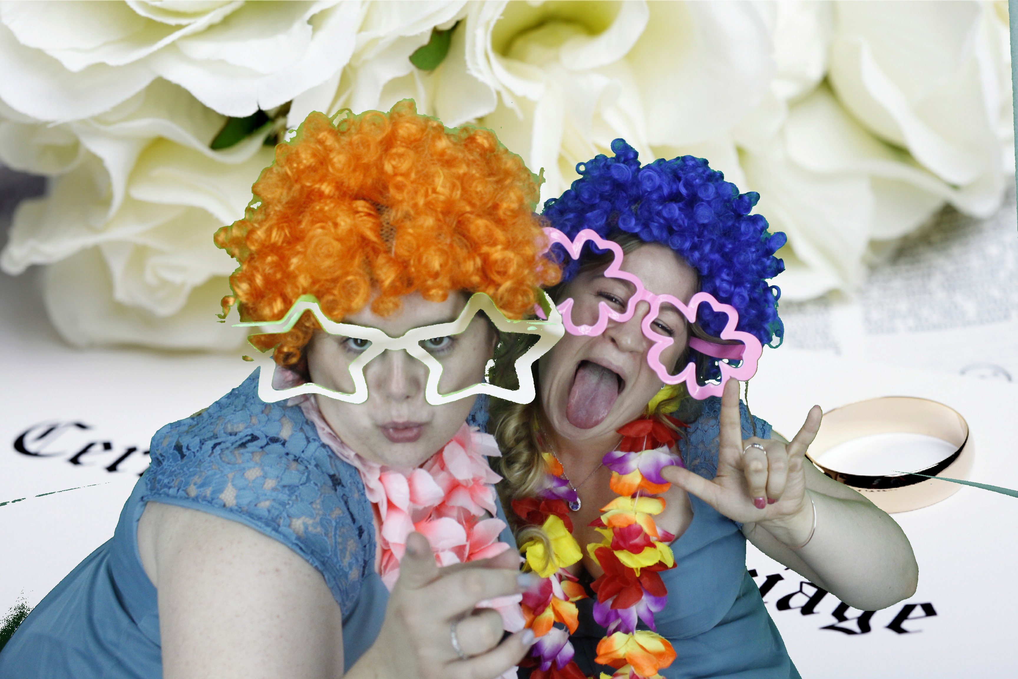 Rebecca and Warren's Wedding | View more photos from the event at gallery.myphotoboothexperience.co.uk/u/MyPhotoBoothExperienceLtd/Rebecca-and-Warrens-Wedding